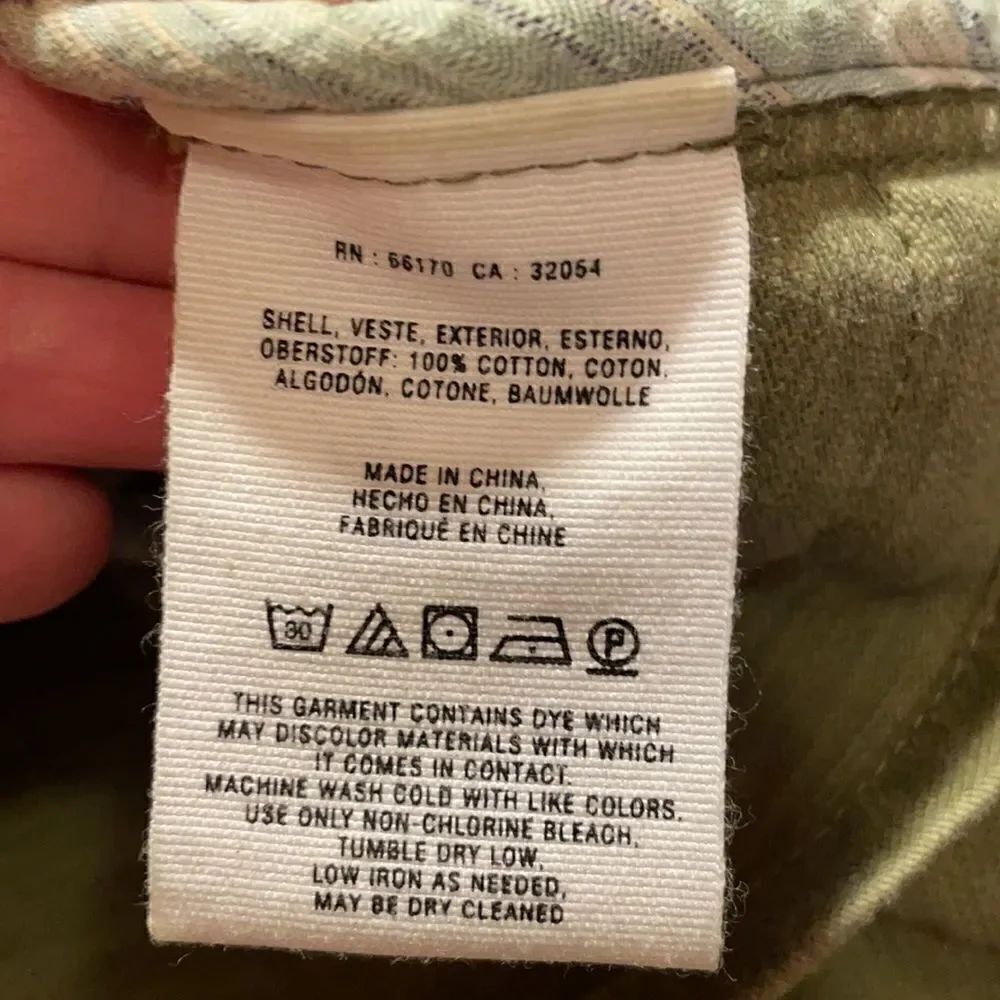 Anthro Hei Hei Olive Green Ruffled Utility Jacket - Picture 4 of 6